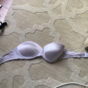 Strapless push up bra